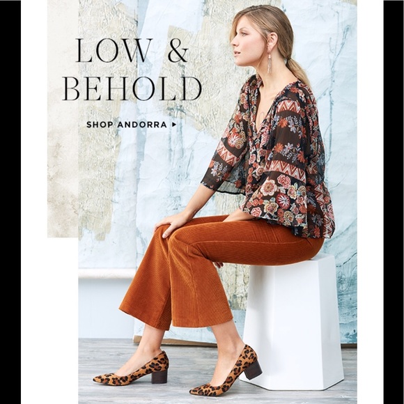 BNIB Sole Society Andorra Leopard Block Heel Pump - Picture 6 of 7